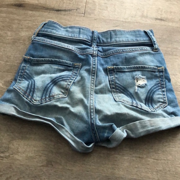 Hollister denim stretch cut offs - Picture 3 of 3